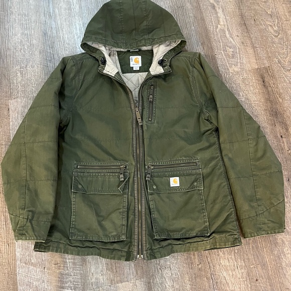 Carhartt Jackets & Blazers - Carhartt Women's Green Gallatin Jacket